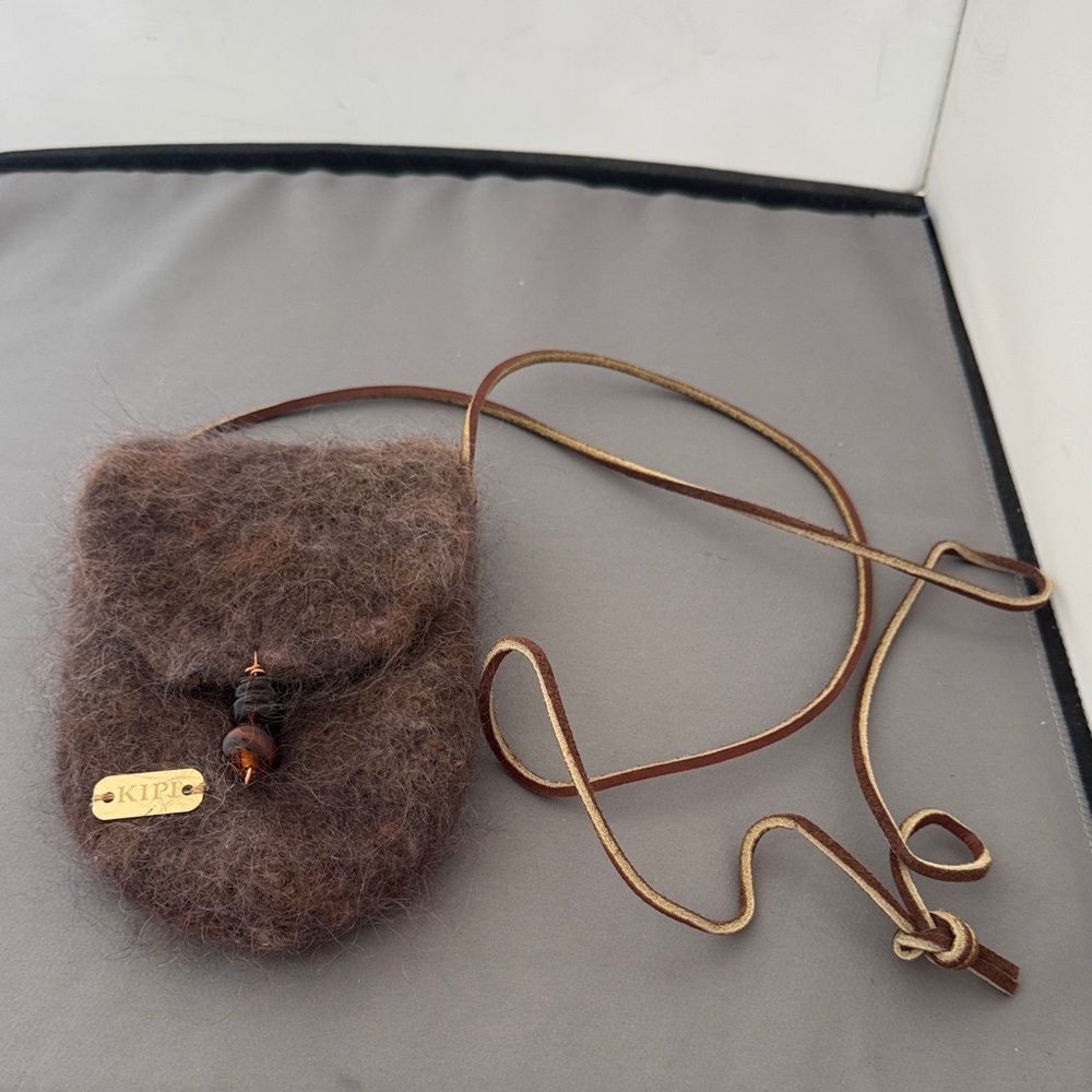 Kipi Brown Crossbody Bag